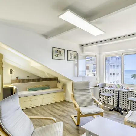 公寓 S14 Staywizus - 1 Bdr Promenade Des Sea View - Ac 尼斯